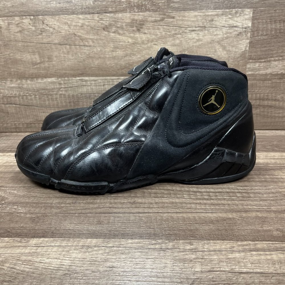 Nike Air Jordan Cover 3 Black Mens US Size 12 EUR 46 395323-001 Sneakers - Picture 3 of 9